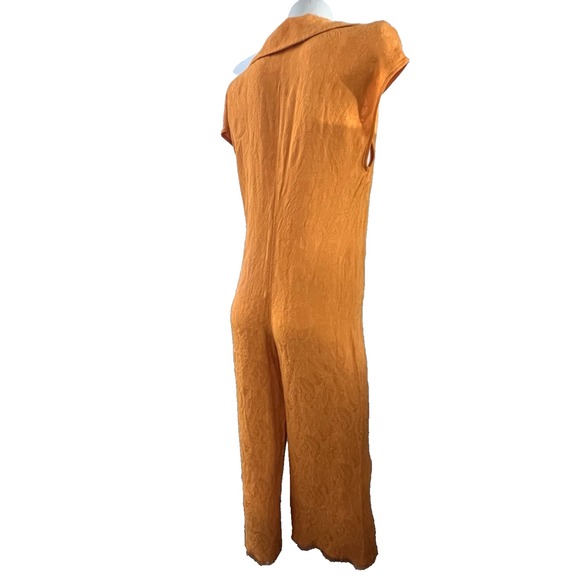 Zara Womens‎ Jumper XS Romper Casual Jumpsuit Y2K Boho Wide Leg Comfort Festival - Picture 2 of 9